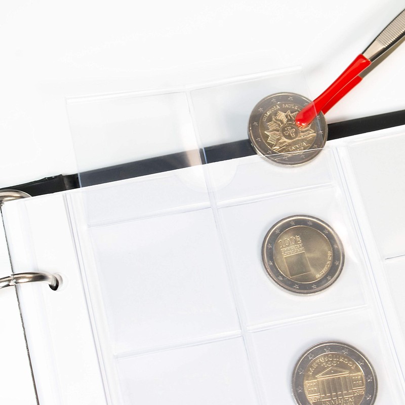 LINDNER Das Original Album per monete da 2 euro con