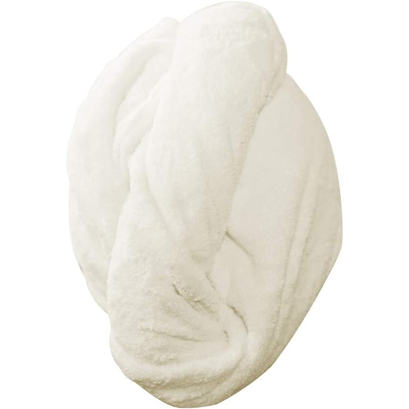 Genérico Toalla para el Cabello de Microfibra súper Absorbente Turbante