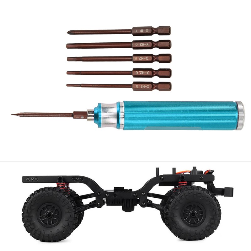 Aluminum RC Hex Screwdriver Tools Kit Ergonomic Design Durable RC