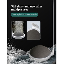 boxtech Aquarium Air Stone, Oxygen Stone Nano Bubble Air Stone Decor, Aquarium Accessories Tiny Bubbles (100 mm)