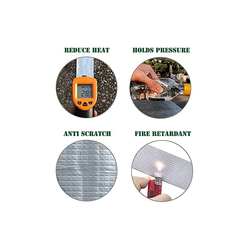 LLPT Aluminum Butyl Tape - Waterproof Leak Sealing Solution