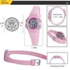 CakCity Waterproof Sport Women's Digital Chronograph Silicone Strap Watch Unisex