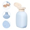 3 Pcs 3.4 oz Shampoo Squeeze Bottle, Refillable Plastic Travel
