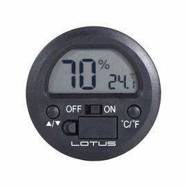 Lotus Hygroset Round Digital Hygrometer