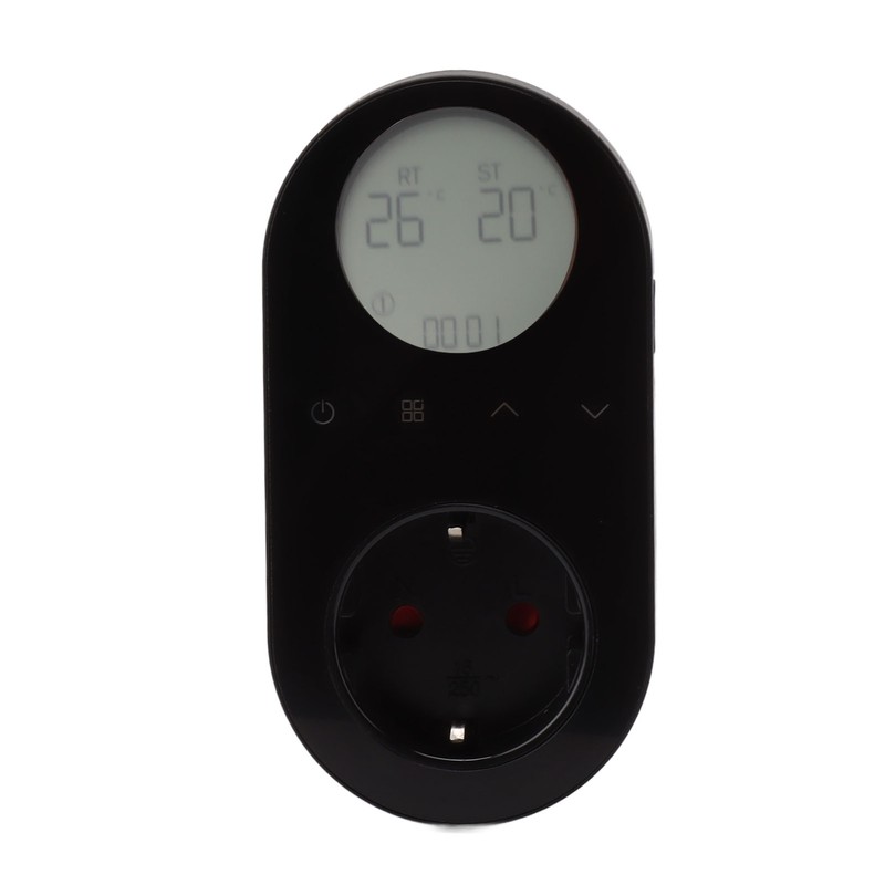 16A Plug Socket Digital Temperature Controller Heating Cooling Mode Smart