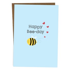 BYANIKA A6 Happy Birthday Card | For Him Her Best Friend Son Daughter Girlfriend Wife Husband Brother Sister | Cute Pun