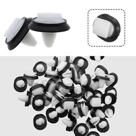 COZERI Pack of 100 Car Door Trim Clips, Compatible with 71728806 856543, Fit for Fiat Ducato, Boxer, Door Trim Clips, Perfect Solution for Peugeot Models