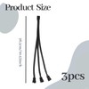 Watlikeup 4-Pin Fan Splitter,3 PCS PWM Fan Splitter,1 to 3