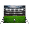 Fmarui Soccer Field Backdrop 10x8ft Sport Stadium Adults Man Boy