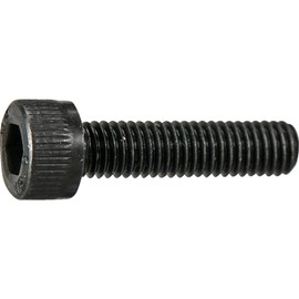 TRUSCO Y804-0325 Hex Socket Bolt, Black Dyed, Half Screws, M3 x 25, Pack of 10, Small Quantity