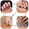 Ceramic Nail Drill Bit, 3/32'' Professional Acrylic Nail File Flame