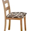 KUIFORTI Chair Seat Covers Brown Cow Print Chair Slip Covers