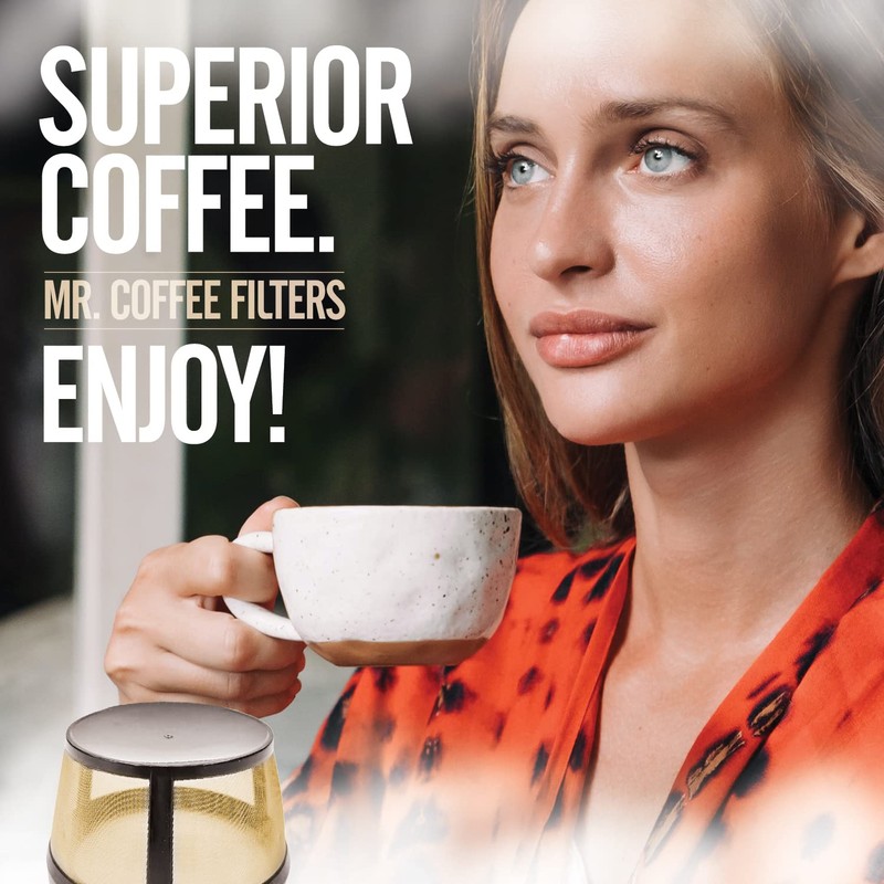4 Cup Reusable Filter Basket With Closed Bottom Fits MrCoffee