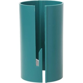 Portable Sliding Wrapping Paper Cutter - Gift Roll Cutter Tool, Simple Fast Safe, Green