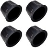 FDXGYH 4 PCS ATV Quad Go-Kart Rims Wheels Rubber Dust