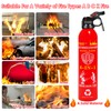 WPW 620ml Large Upgraded 8-in-1 Fire Extinguisher for Home with