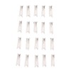20pcs Nose Hair Cutter Replacement Head with Cleaning Brush Steel
