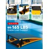 Duseu Gymnastics Springboard, 4 Springs Vault Training Board, Blue