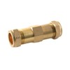 15mm Compression Burst Pipe Repair Coupling Connector Brass Fitting 80mm