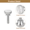 sourcing map M5x20mm Knurled Thumb Screws, 5pcs 304 Stainless Steel