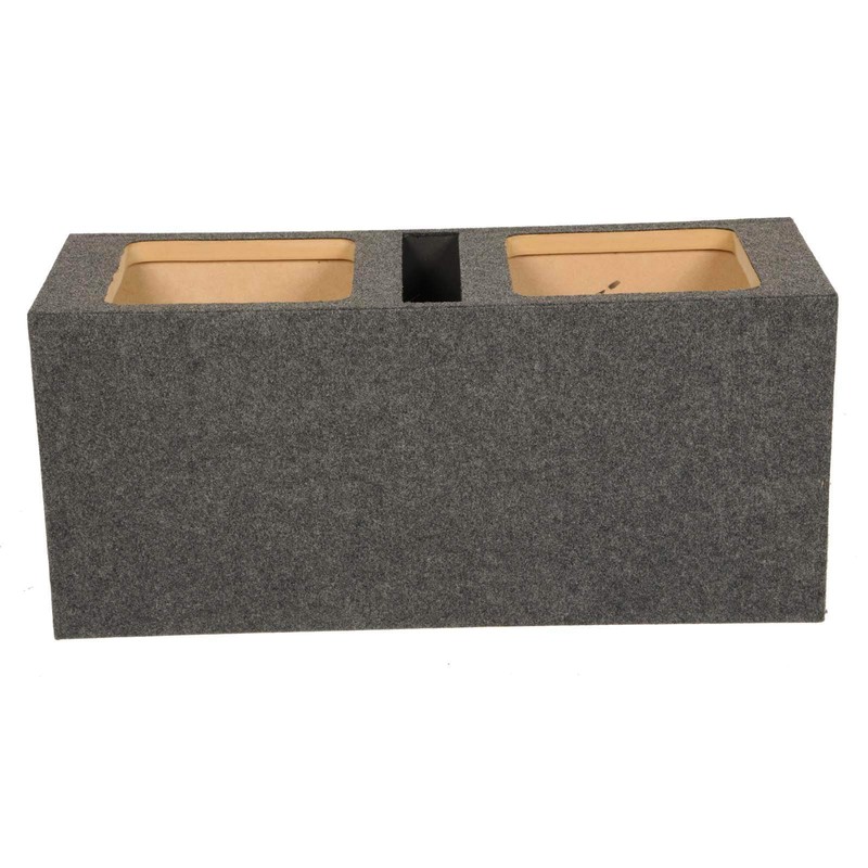 Square Solobaric Dual 12" Ported L3 L5 L7 Subwoofer Box