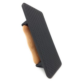 Cocinaware Pre-seasoned Cast Iron Bacon and Grill Press