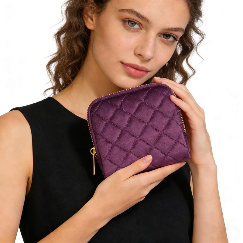 Small Travel Jewelry Bag Velvet Jewelry Case Pouch for Bracelet