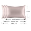 Jocoku 100% Mulberry Silk Pillowcases Set of 2 for Hair