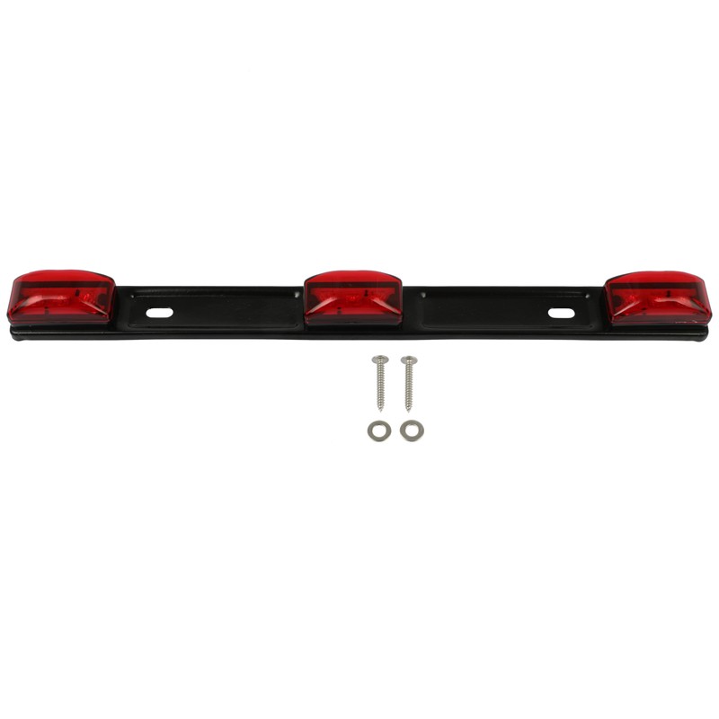 LBRST 15 Inch Red Clearance ID BAR Marker Light 3