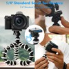 10‘’ Octopus Flexible Tripod with 1/4" Screw, Quick Release Plate
