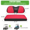 10L0L Elastic Golf Cart Seat Covers for Yamaha Club Car