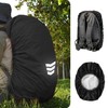 Onperpoe Waterproof Backpack Cover, 30-40L Waterproof Backpack Rain Cover with