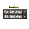 Transparent Simson S50 Sticker IFA Premium