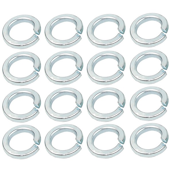 M8 Zinc Plated Split Lock Washer Spring Lock Washer, Open