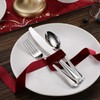 KEAWELL Pearl Edge 4-Piece Premium Fork Set, 18/10 Stainless Steel,
