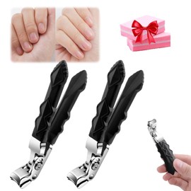 Outfany Clipmaster Pro, 2024 New Clipmaster Pro Nail Clippers, Outfany Nail Clipper, Long Handle Ergonomic Angled Head Senior Toenail Clipper (2Pcs)