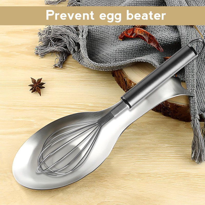Large Stainless Steel Spoon Rest for Kitchen Counter - Rustproof