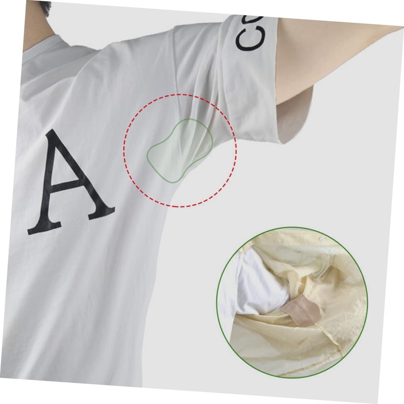 FOMIYES Sweat Pads for Men Women Pack Absorbent Stickers Underarm