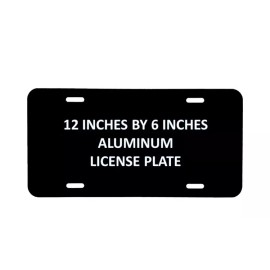 Unbranded Tampa Bay Rays Fan. Car Tag. Laser Engraved Black Aluminum License Plate