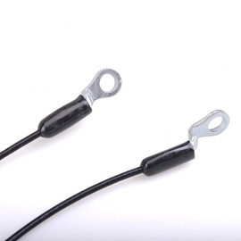 Mallofusa 16.93Inch Tailgate Holder Cable Kit Replacement Compatible for Yamaha Rhino 450 660 700 2004-2012 2Pack 5UG-K7195-10-KT