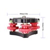 Tripod Leveler, Aluminum Alloy Tripod Heads, LP-64 Camera Tripod Ball