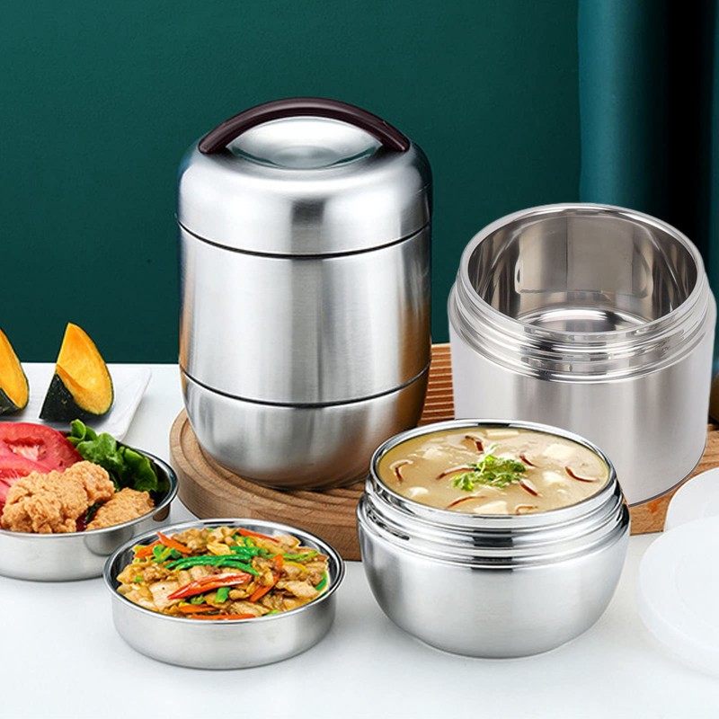Bento Box Insulation Lunch Box 304 Stainless Steel Lunch Container