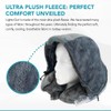 Lights Out Hooded Travel Pillow - Memory Foam Neck Support