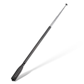 Superbat High Gain 3.2dBi Antenna, VHFl Band 136-174MHz SMA Female Telescopic Antenna, Compatible with UV5R, UV5RA, UV-5RB, 5RC, etc