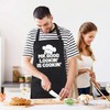 RNFENQS Funny Aprons for Men Mr. Good Looking is Cooking
