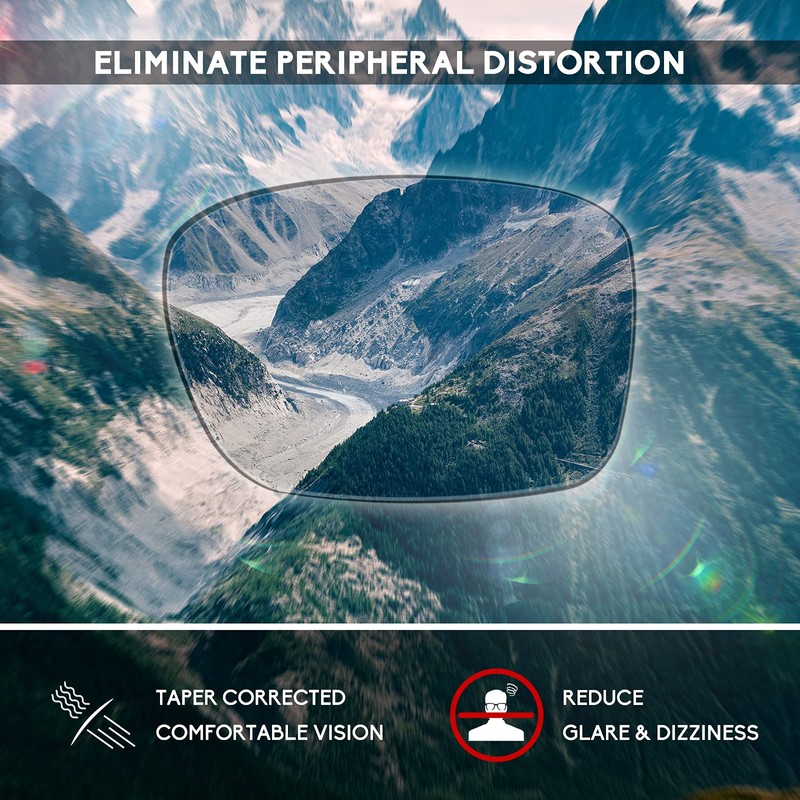 Betterun 5 Pairs Polarized Replacement Lenses for Oakley Half Jacket