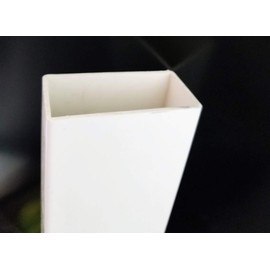 Westech PVC (Vinyl) Fence Rail (Top or Bottom Rail) - 2" x3-1/2 x8'