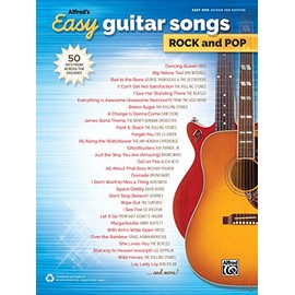Alfred's Easy Guitar Songs -- Rock & Pop: 50 Hits from Across the Decades