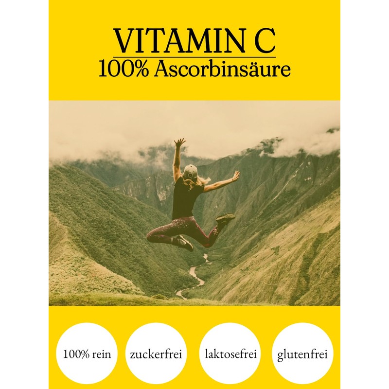AMOSVITAL Vitamin C Powder 250 g Tin – DAB Quality
