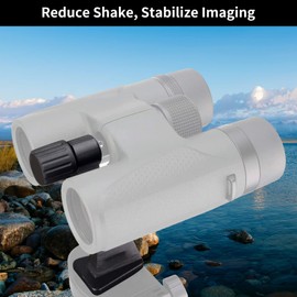 Bindpo Binoculars Tripod Adapter, Metal, Image Stabilization, 1/4 Inch Thread, for Binocular Telescope